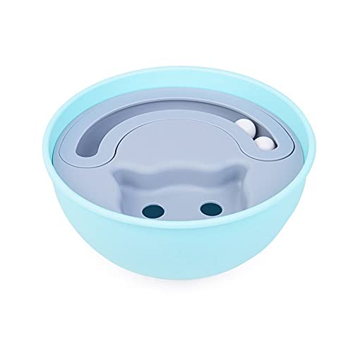 SUICRA Futternäpfe 2 in 1 langsame Fütterungshundschüsseln Lebensmittel, die Pet-Feeder-Nahrungsmittel verzichten IQ Training Tumbler Welpen-Puzzlespielzeug von SUICRA