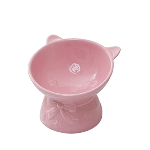 SUICRA Futternäpfe Anti-overturning Feeding Bowl for Neck-Protecting High-Legged Pet Bowl (Color : C) von SUICRA