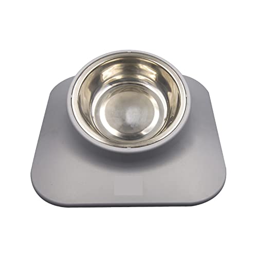 SUICRA Futternäpfe Non-Slip Double Cat Bowl Dog Bowl Pet Feeding Cat Water Bowl for Cats Food Pet Bowls for Dogs Feeder Product Supplies (Color : Single B) von SUICRA