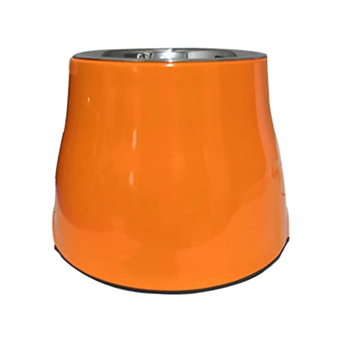 SUICRA Futternäpfe Pet Dog and Cat Feeder, Dog Food and Drink Bowls, Water Bottle (Color : Orange) von SUICRA