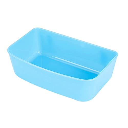 SUICRA Futternäpfe Special Portable Food Hanging Bowl for Pets (Color : Blue, Size : L) von SUICRA