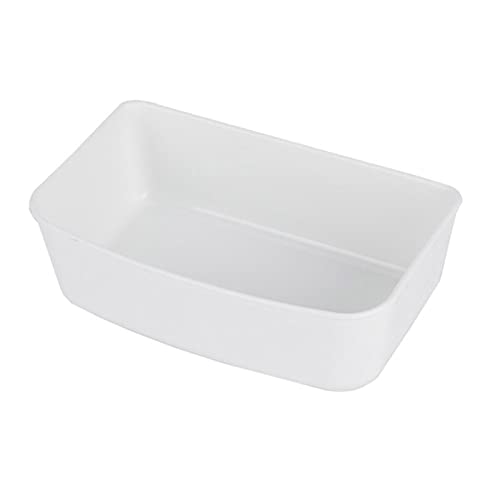 SUICRA Futternäpfe Special Portable Food Hanging Bowl for Pets (Color : White, Size : S) von SUICRA