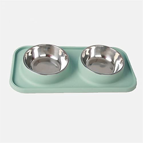 SUICRA Futternäpfe Stainless Steel Pet Bowl Does Not Slip and Do Not Leak Food von SUICRA