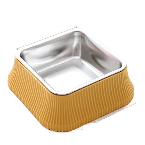 SUICRA Futternäpfe Stainless Steel Pet Bowl Pet Food (Color : 4) von SUICRA