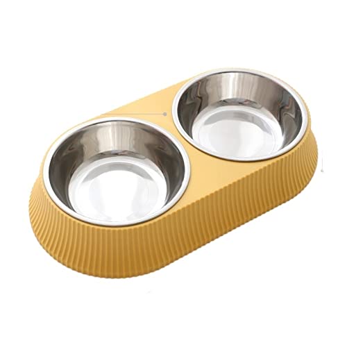 SUICRA Futternäpfe Stainless Steel Pet Bowl Pet Food (Color : 5) von SUICRA