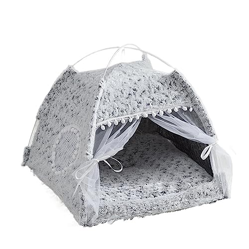 SUICRA Haustierbetten Cat Cat Tent Cat Cat House Pet Bed Cat House (Color : A, Size : L) von SUICRA