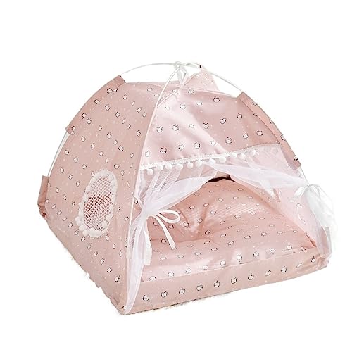 SUICRA Haustierbetten Cat Cat Tent Cat Cat House Pet Bed Cat House (Color : B, Size : L) von SUICRA