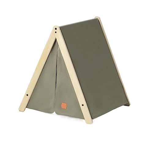 SUICRA Haustierbetten Cat Tent Cat Pet Cat Supplies Cat House (Color : Apple Green) von SUICRA