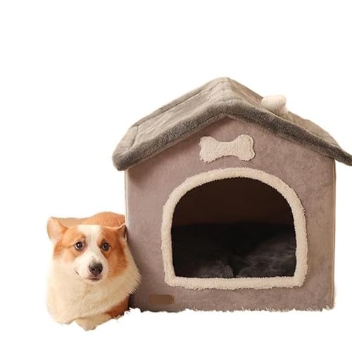 SUICRA Haustierbetten Dog House Bed for Cats Dogs Cave Enclosed Pet Tent for Pet (Size : XL) von SUICRA