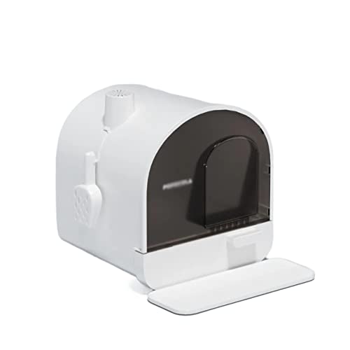 SUICRA Katzentoilette, Katzentoilette, Katzentoilette Fully Enclosed Cat Litter Box Furniture Splash-Proof Drawer Type Cats Toilet Kittens Poop Basin Deodorizing Pet Bedpans von SUICRA