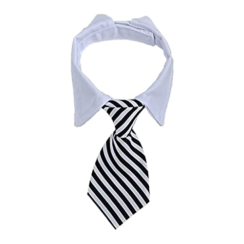 SUIOPPYUW Pet Bow Ties Pets Tuxedo Costume Dressing up Entzückende Partykleidung zum Fotografieren, verstellbar für Hunde und Katzen, Typ 1, M von SUIOPPYUW