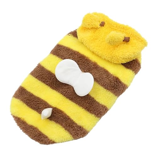 Plüsch Hund Honigbienen Kostüm Cosplay Haustier Kleidung Für Winter Tragen Haustier Bienen Outfit Halloween Hund Fotografie Requisiten Kostüm von SUMMITDRAGON