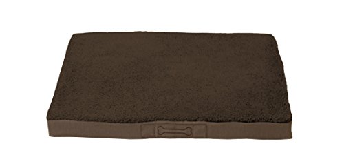 SUN GARDEN Pet Collection Buddy - orthopädisches Hundekissen Tierkissen viskoelastischer Schaumstoff Größen:S ca. 72x50x8cm Farbe Dk-Braun von Sun Garden