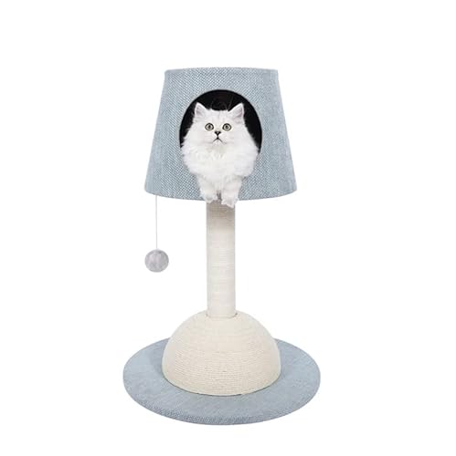 Kratzbaum Katzenkratzbaum Lampenförmiges Katzenhaus Multifunktionaler Kratzbaum Kratzbaum Fun Post Climbing Toy Activity Home Cat Jumping Tower Katzenbaum mit Plattform von SUNESA