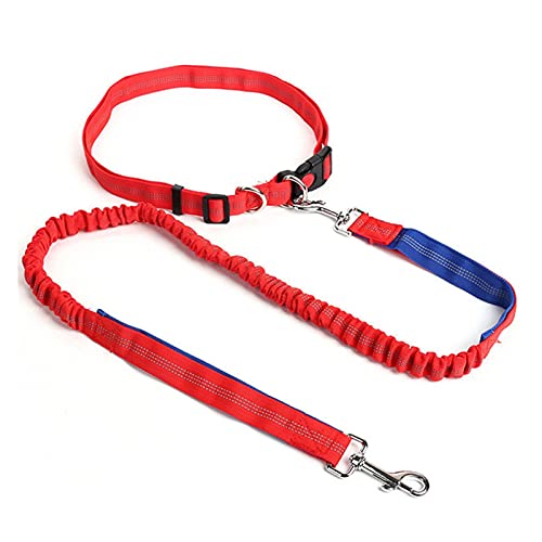 Zugseil für Haustiere Einziehbare Hundeleine mit Verstellbarer Taille Seil Lauf Jogging Radfahren Walking Dog Pet Supplies Zubehör Hundeleine für Welpen (Color : 08) von SUNESA