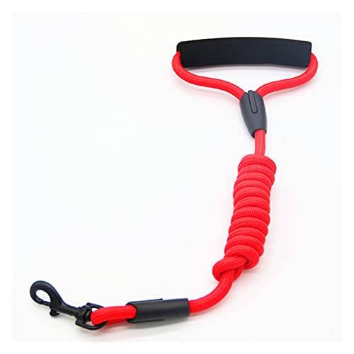 Zugseil für Haustiere Hundeleine Kragensitzgürtel personalisierte laufende Katze Haustiere Leinen Seil Nylon Harness Kabelbaum for Chihuahua 7 Farben 4 Größen Hundeleine für Welpen (Color : Rood, SI von SUNESA