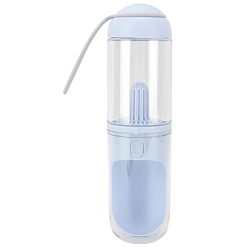 Hundewasserflasche, Leicht, Tragbar, Auslaufsicher, Wasserspender für Haustiere, Welpen, Trinkfutterspender, 330 Ml, für Haustiere Im Freien, Beim Spazierengehen, Wandern, Reisen von SUNGOOYUE