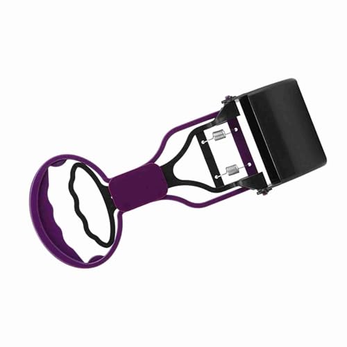 SUNGOOYUE Hundekotschaufel, Stabiler, Langlebiger Griff, Langer, Stabiler KOT-Entferner-Clip für Welpen, Tiere (Purple) von SUNGOOYUE