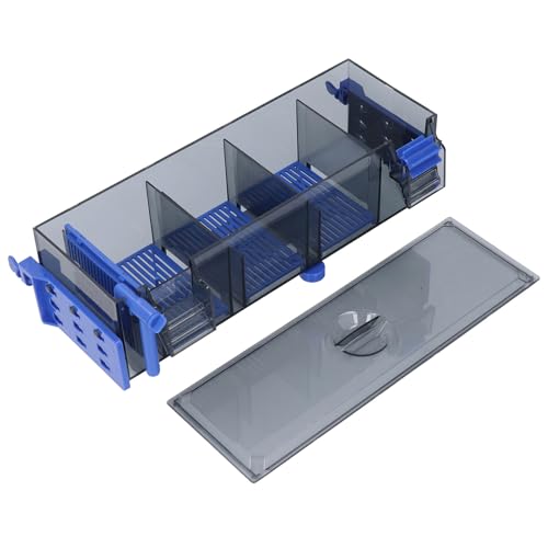 SUNGOOYUE Mehrschichtiger Filterkasten für Aquarien, Sauerstoffanreicherndes Wasserrad, Geräuscharm, Beidseitige Aufhängung, Transparentes Kunststoffmaterial Zur Höhenverstellung von SUNGOOYUE