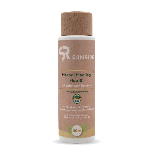 Sunride Pflegeöl für Pferde (Herbal Healing) 100 ml bei Reizungen, Wunden, Ausschlägen von SUNRIDE