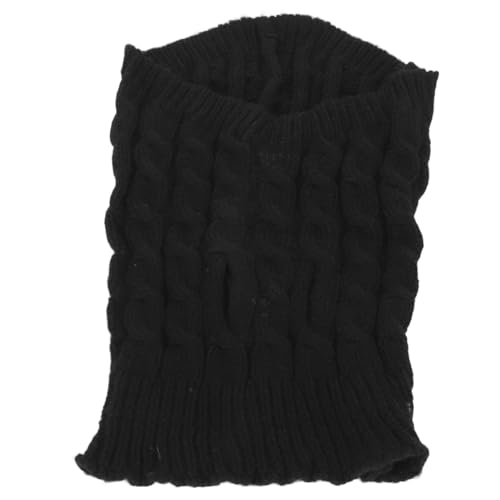 Generic Hundepullover, gedrehter Strick, warm, weich, elastischer Saum, Welpen-Winterpullover den täglichen Spaziergang, Schwarz, Größe M von SUPYINI