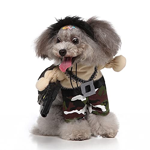 SUYGGCK Hundemantel Lustige Cosplay -Haustierkostüme Süßes Haustier -Transformation Kostüme Für Katzen Und Kleine Hunde-A5,XL von SUYGGCK