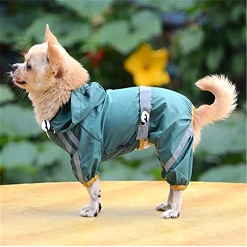 SUYIN Hündchen Regenmantel wasserdichte Jacke Reflektierende Sicherheit Hundekleidung-01_L. von SUYIN