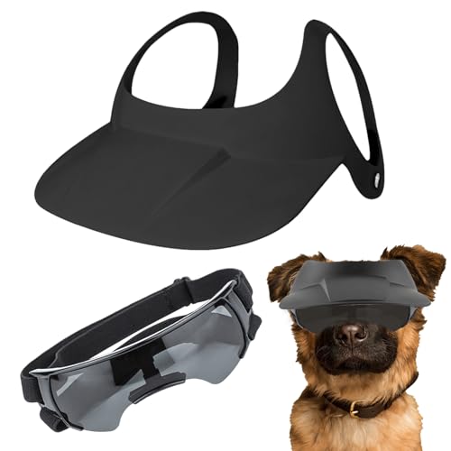 SVCEQZE Hund Baseball Cap,Hundemützen & Schutzbrillen Für Kleine Hunde - UV-Schutz wasserdichte Hundeschirmmütze Mit Sonnenbrille Für Welpen, Sommer & Wanderungen SVCEQZE Hund Baseball Cap,Hundemützen & Schutzbrillen Für Kleine Hunde - UV-Schutz wasserdichte Hundeschirmmütze Mit Sonnenbrille Für Welpen, Sommer & Wanderungen von SVCEQZE