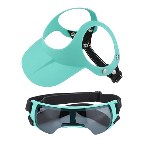 SVCEQZE Hundekappen | Hundemützen & Schutzbrillen Für Kleine Hunde,UV-Schutz wasserdichte Hundeschirmmütze Mit Sonnenbrille Für Welpen, Sommer & Wanderungen SVCEQZE Hundekappen | Hundemützen & Schutzbrillen Für Kleine Hunde,UV-Schutz wasserdichte Hundeschirmmütze Mit Sonnenbrille Für Welpen, Sommer & Wanderungen von SVCEQZE