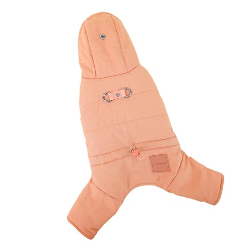 SVCEQZE Kleine Hundejacke,Hundewintermantel | Hunde-Fleece-Hoodie Wasserdichter Hunde-Hoodie,Winter-Haustierkleidung, verdickte Winter-Hundejacke für drinnen und draußen von SVCEQZE