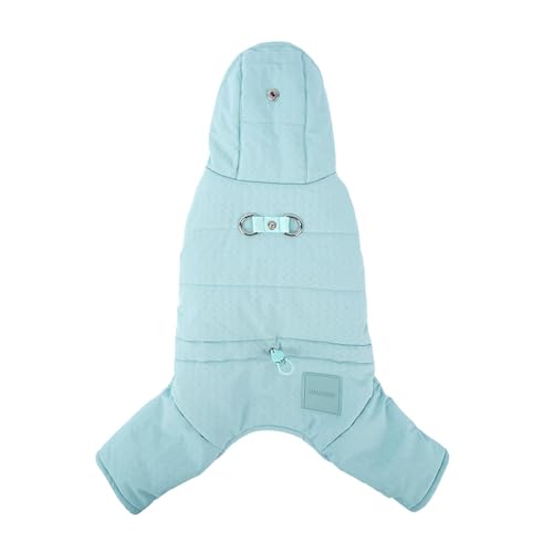 SVCEQZE Kleine Hundejacke,Hundewintermantel - Kapuzenpullover für kleine Hunde, Bequeme Mäntel für Hunde bei kaltem Wetter,Winter-Haustierkleidung, verdickte Winter-Hundejacke für drinnen und draußen von SVCEQZE