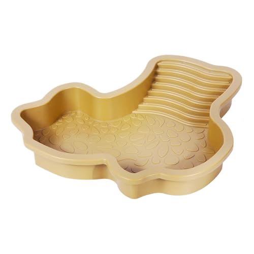 SVCEQZE Reptilien Badewanne, 35 X 28.5 X 4.3 cm Schildkröten Wasserbecken, Schildkröten Badebecken, Schildkröten-Wassernapf Mit Leiter, Reptilien Wasserschale Für Schildkrötens Und Amphibien SVCEQZE Reptilien Badewanne, 35 X 28.5 X 4.3 cm Schildkröten Wasserbecken, Schildkröten Badebecken, Schildkröten-Wassernapf Mit Leiter, Reptilien Wasserschale Für Schildkrötens Und Amphibien von SVCEQZE