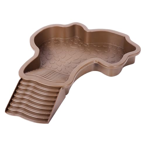 SVCEQZE Reptilien Badewanne, 35 X 28.5 X 4.3 cm Schildkröten Wasserbecken, Schildkröten Badebecken, Schildkröten-Wassernapf Mit Leiter, Reptilien Wasserschale Für Schildkrötens Und Amphibien SVCEQZE Reptilien Badewanne, 35 X 28.5 X 4.3 cm Schildkröten Wasserbecken, Schildkröten Badebecken, Schildkröten-Wassernapf Mit Leiter, Reptilien Wasserschale Für Schildkrötens Und Amphibien von SVCEQZE
