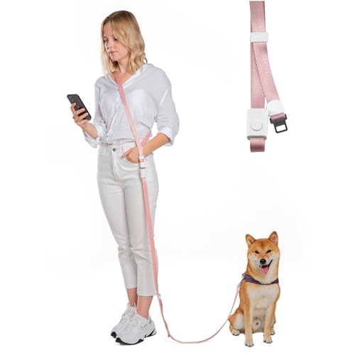 SVD.PET 3-in-1-Hundeleine, vielseitige Crossbody-Hundeleine mit leicht zu öffnender Schnalle, einfach an Ihren Körper und Handgelenk anzupassen, zum Spazierengehen, Joggen und Laufen mit Ihrem Hund von SVD.PET