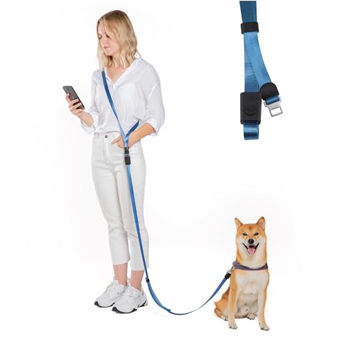 SVD.PET 3-in-1-Hundeleine, vielseitige Crossbody-Hundeleine mit leicht zu öffnender Schnalle, einfach an Ihren Körper und Handgelenk anzupassen, zum Spazierengehen, Joggen und Laufen mit Ihrem Hund von SVD.PET