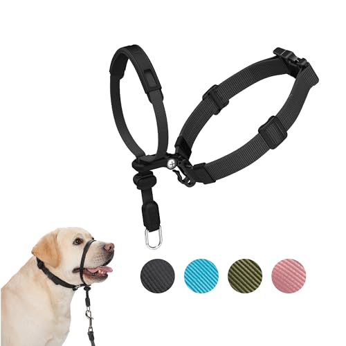 SVD.PET Hundehalfter für leichtere Spaziergänge, kaufester Schutz für mehr Komfort, einfaches Design, einfach zu tragen und anzupassen (mittlere Größe für kleine und mittelgroße Hunde) von SVD.PET