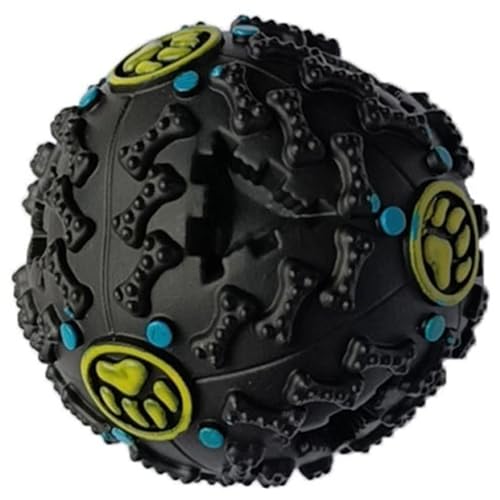SWEETBIUTI Hundekugeln, 3 Zoll quietschende Vinyl -Hundebällchen für kleine Hunde, Stressabbau und interaktive Spielzeug, Schwarze unzerstörbare Kugel, Geschenke für Hunde, interaktives Spielzeug SWEETBIUTI Hundekugeln, 3 Zoll quietschende Vinyl -Hundebällchen für kleine Hunde, Stressabbau und interaktive Spielzeug, Schwarze unzerstörbare Kugel, Geschenke für Hunde, interaktives Spielzeug von SWEETBIUTI