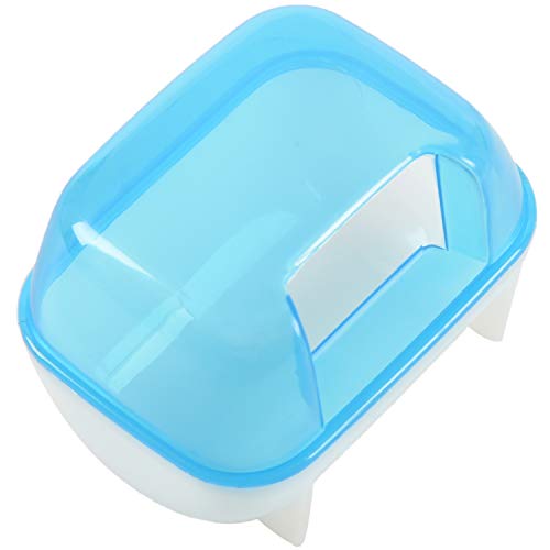 SWILDER Haustier-Badezimmer-Badewanne, Sandzimmer, Blau / , 10 x 7 x 7 cm von SWILDER