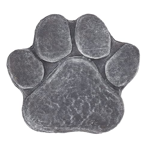 SWZA Haustier-Gedenkstein, personalisierter Hunde-Grabstein, Haustier-Grabsteine ​​für Hunde, Pfotenabdruck, Hunde-Gedenkgeschenke für den Verlust des Hundes, für drinnen und (Rock ash) von SWZA