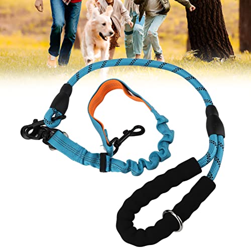 SWZA Laufleine für Hunde, multifunktional, elastische Polsterung, explosionsgeschützt, Heimtierbedarf, Laufleine für das Lauftraining großer Hunde (Blue) von SWZA