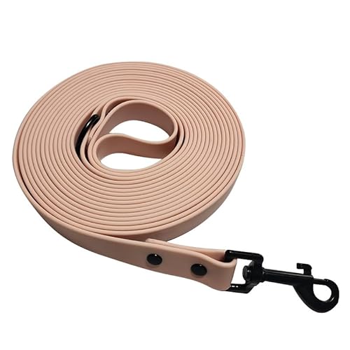 Biothane Wasserabweisende Schleppleine (3m*20MM,Pink) von SWZEC