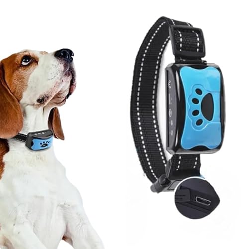 Emmalove - Anti-Bell-Halsband für Hunde (tierfreundlich) (Blue) von SWZEC