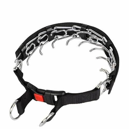 Hund Pincher Halsband - Stil C – Sandsberg(Ohne Gummispitzen,XL) von SWZEC