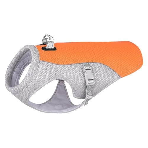 SWZEC Hundeliebling PetCool® Kühlweste für Hunde (2XL,Orange) von SWZEC