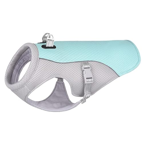 SWZEC Hundeliebling PetCool® Kühlweste für Hunde (M,Blau) von SWZEC