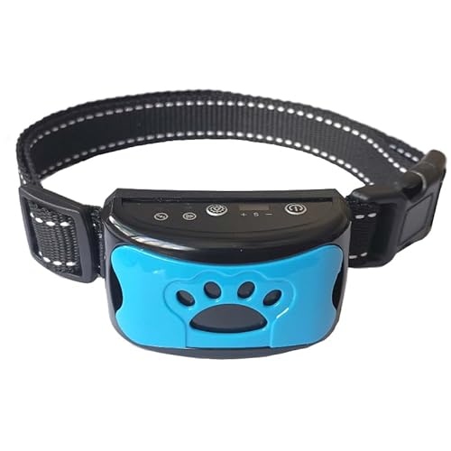 MagischePfoten™ innovatives Anti-Bell Halsband (Blau) von SWZEC