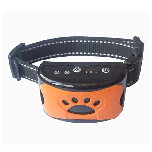 PawBand - Tierfreundliches Anti-Bell Halsband Sandsberg (orange) von SWZEC