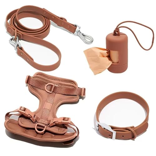Pelsbarn Hundegeschirr Hundegeschirr Mit Leine 4-teiliges Set Pelsbarn Hundegeschirr Hundegeschirr Mit Leine 4-teiliges Set von SWZEC
