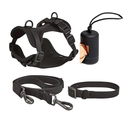Pelsbarn Hundegeschirr Hundegeschirr Mit Leine 4-teiliges Set Pelsbarn Hundegeschirr Hundegeschirr Mit Leine 4-teiliges Set von SWZEC