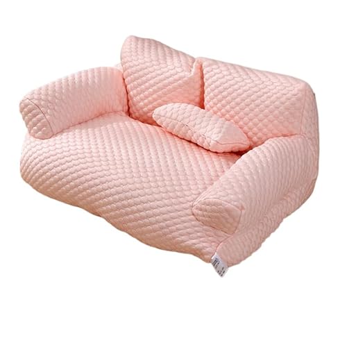 SWZEC Berif - Haustier-Kühlsofa™ Atmungsaktiv und waschbar.Tier-Herzen - Kühlendes Sofa für Haustiere. (L,Pink) von SWZEC